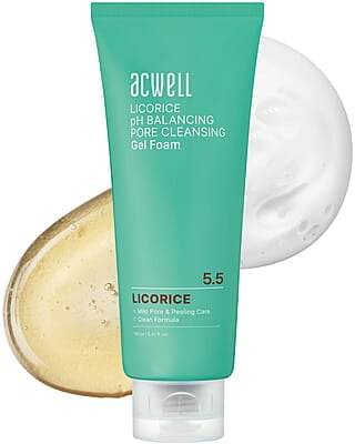 Acwell Licorice pH Balancing Pore Cleansing Gel Foam - 150ml