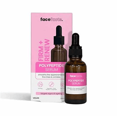 Face Facts Firm & Renew Polypeptide Facial Serum - 30ml