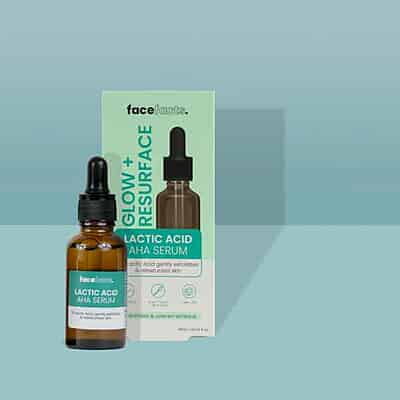 Face Facts Glow & Resurface Lactic Acid Facial Serum - 30ml