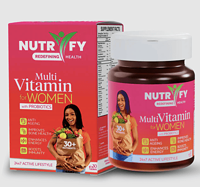 Nutrify Multivitamin For Women with Probiotics