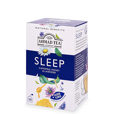 Sleep Tea with Camomile, Honey & Lavender + Passion Flower