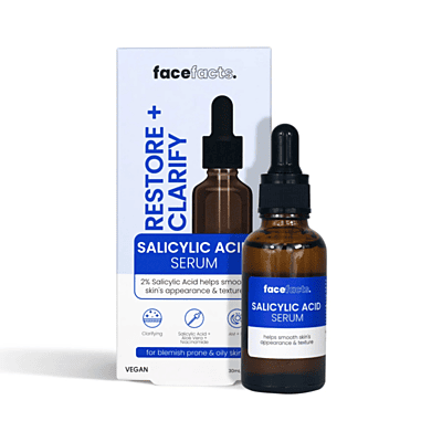 Face Facts Restore & Clarify Salicylic Acid Facial Serum - 30ml