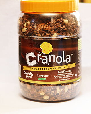 Cranola High Fibre Granola - Dark Chocolate